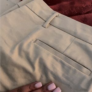 Worthington Khaki Ankle Pants